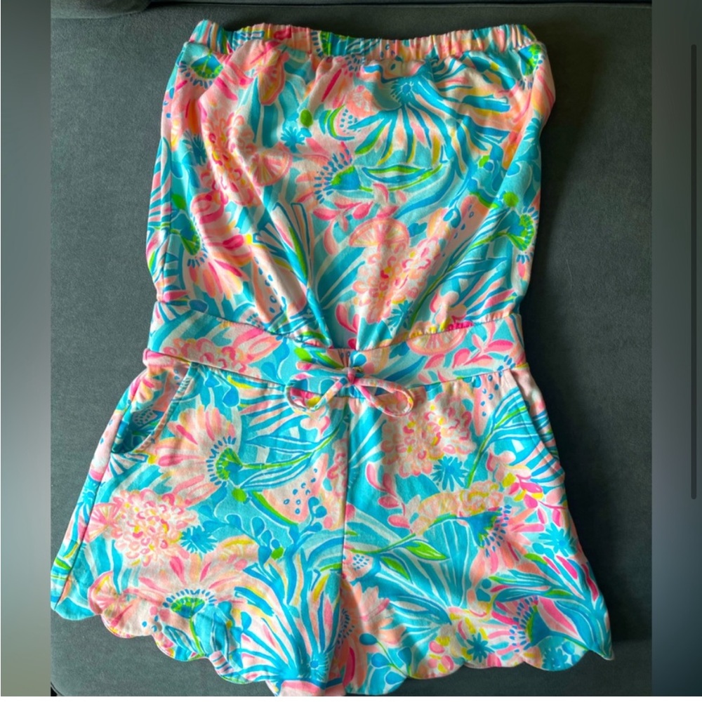 Lily Pulitzer Romper | Scalloped 🤍